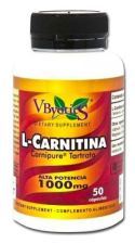 L-Carnitine Carnipure 1000 mg 50 Capsules