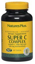 Vitamin C Complex with Bioflavonoids Super C Complex Bioflavonoids - 60 Tablets