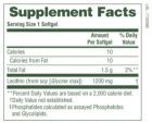 Soy Lecithin 1200 mg - 90 Softgels