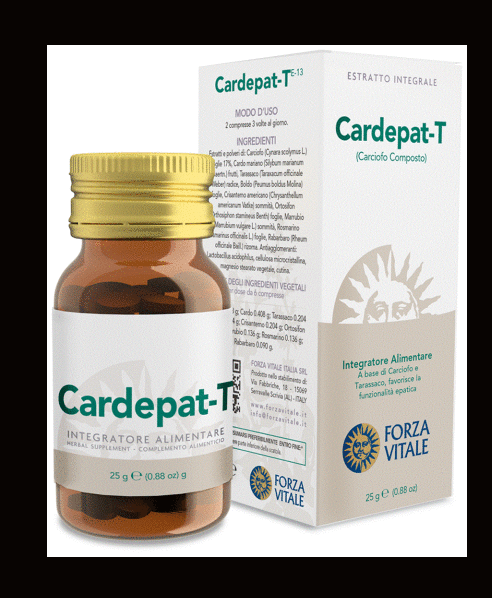 Cardepat Compound Artichoke Hepatic Tablets 25 g