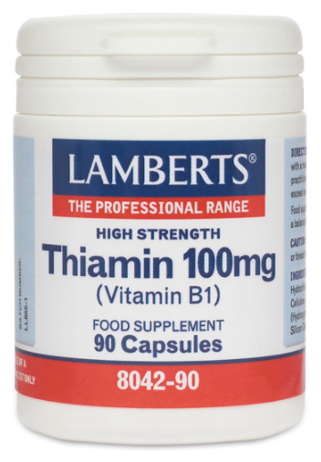 Thiamine vitamin B1 100 mg 90 capsules