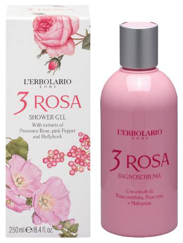 3 Pink Bath Gel 250 ml