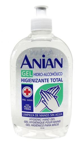 Hydro-Alcoholic Gel Sanitising Antiseptic total hand 500 ml