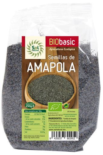 Poppy seeds Bio 250 gr