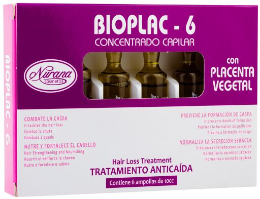 Bioplac6 Hair Loss Treatment 6 Ampoules