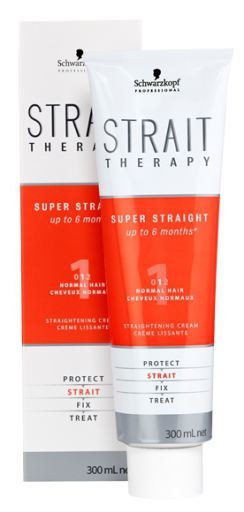 Schwarzkopf professional strait on sale therapy straightening cream