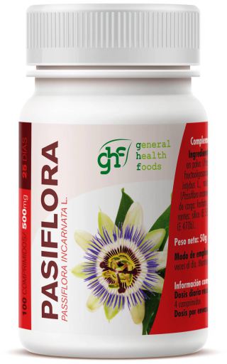 Passionflower 500mg 100 tablets