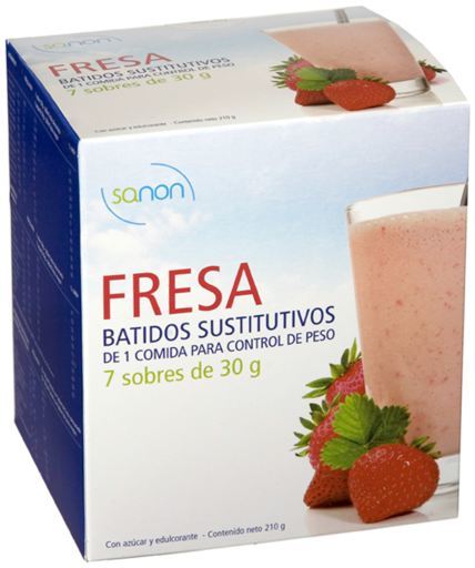 Strawberry Substitute Shake 7 Envelopes 30 gr