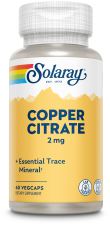 Copper Citrate 2 mg 60 Vegetable Capsules