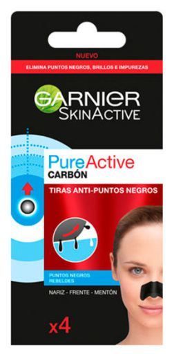 Pure Active Charcoal Anti Blackhead Strips 4 units