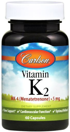 Vitamin K2 as MK 4 of 5 mg 60 Capsules