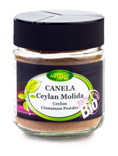 Large jar Ground Ceylon Cinnamon Eco 70 gr