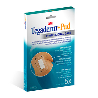 Tegaderm Pad Dressings 9x15 cm 5 Units