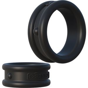 Max Black Silicone Penis Rings