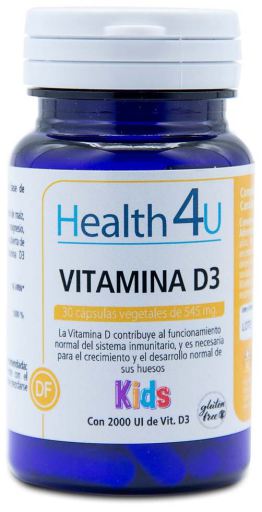 Vitamin D3 Kids 30 Capsules of 545 mg