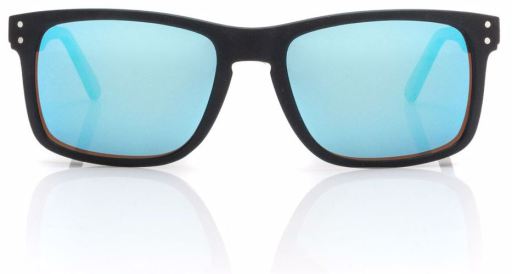 Flag Sunglasses 15122 Black Blue 45 mm