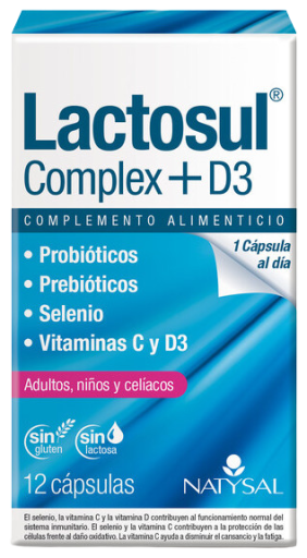 Lactosul Complex D3 20 Capsules