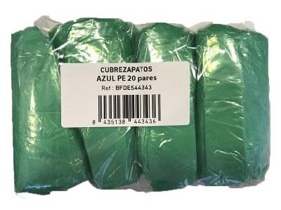 Polyethylene shoe covers 20 pairs