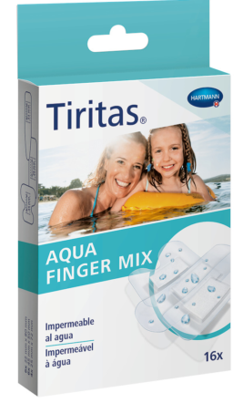 Aqua Finger Mix Assortment 3 Sizes 16 units