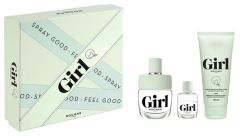 Set Girl Eau de Toilette Spray 100 ml + 2 Pieces