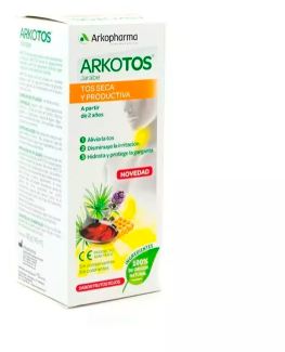 Arkotos Dry and Productive Cough 182 ml