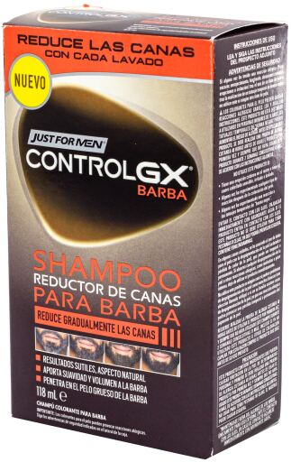 Control Gx Gray Beard Reducing Shampoo 118 ml