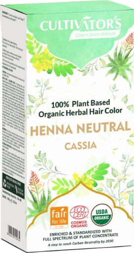 Organic Hair Dye with Herbs 100 gr