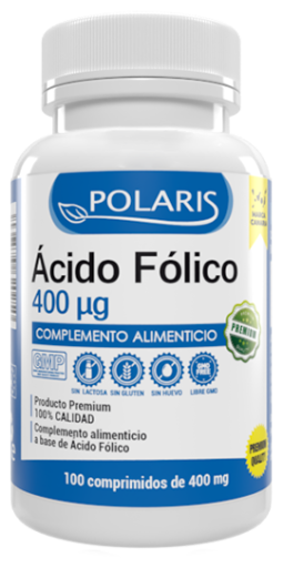 Folic Acid 400 mcg 100 Tablets