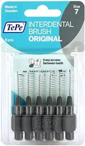 Interdental Brush 1.3 Gray 6 Units