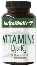 Vitamin D3+K2 90 Capsules