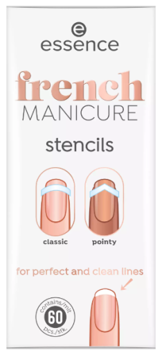 French Manicure Stencils 60 Units