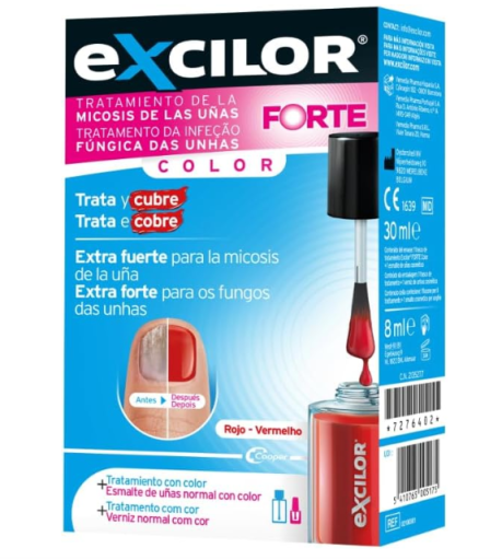 Forte + Red Nail Polish 30 ml