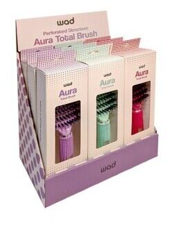 Display Brush Aura Brushes Green/Purple/Red 9 Units