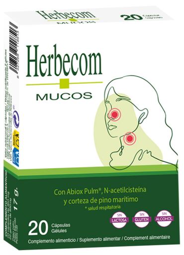 Herbecom Mucos 20 Capsules